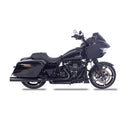 Sharkroad Harley Touring 2017-UP 4.0” Black Slip On Muffler