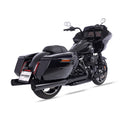 Sharkroad Harley Touring 2017-UP 4.0” Black Slip On Muffler
