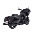 CERAKOTE ceramic coating For 2017-UP Harley Davidson touring 4.4 inch megaphone slip on mufflers