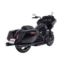 CERAKOTE ceramic coating For 2017-UP Harley Davidson touring 4.4 inch megaphone slip on mufflers