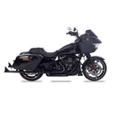 Sharkroad 36”Black Fishtail Slip on Mufflers 2017-UP  Harley Touring