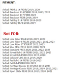 SHARKROAD 2-into-1 Exhaust for Harley Softail Exhaust Pipes, Enhance 2018-up Softail Models