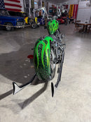 SHARKROAD Cholo Style 39in Upswept Fishatail True Dual for 2000-2017 Softail Slim Exhaust, Heritage Exhaust