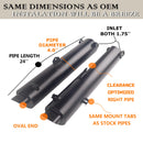 4.0'' Slip-on Mufflers for Honda Goldwing 2018-later, Make Your Honda F6B 1800 Goldwing Sounds Rumble, Performance and Torque Increase