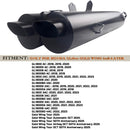 4.0'' Slip-on Mufflers for Honda Goldwing 2018-later, Make Your Honda F6B 1800 Goldwing Sounds Rumble, Performance and Torque Increase