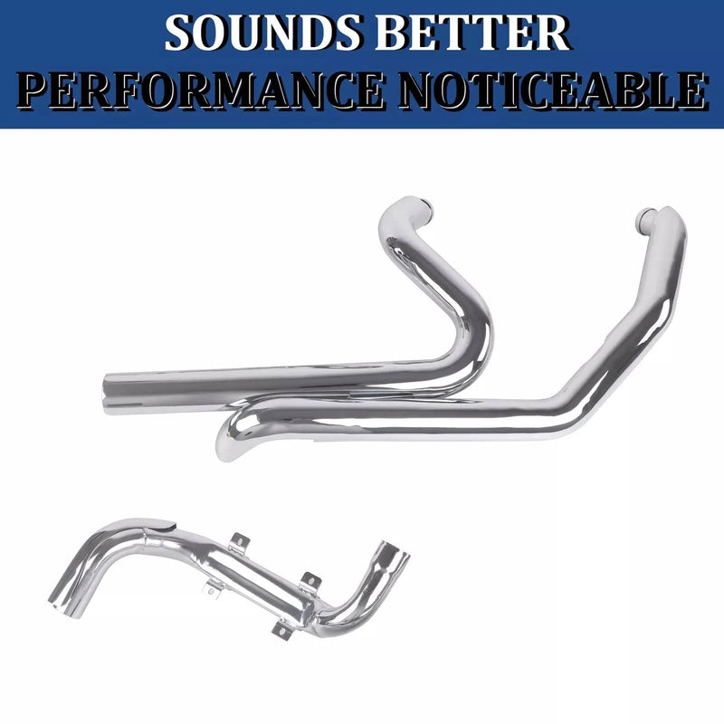 Header Pipes for Harley Touring 1995-2008 Models' Full System Exhaust Upgrading