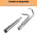 SHARKROAD 2-1 Exhaust System 4.5" For Harley Touring Exhaust For 2017-Up