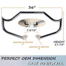 1.5 INCH FAT Crash Bar for Dyna 2006-2017 Street Bob, Fat Bob Models Chrome