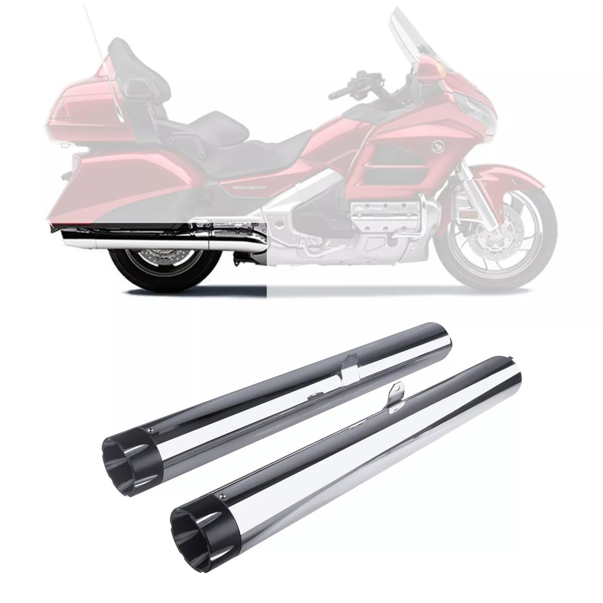 ゴールドウィングGL1800 Cobra マフラー 左右セット希少品