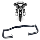 1.5''Tough Engine Guard for Harley Davidson Touring 2009-up Partial Model Chrome