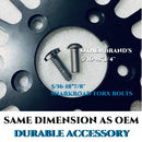 Hardened Front Rotors TORX Bolts for Harley Brake Rotors, OEM 43655 Brake Parts