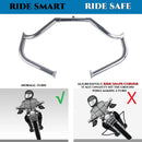 1.5-INCH Solid Crash Bars for Harley Davidson 1995-up Touring Crash Bar Update