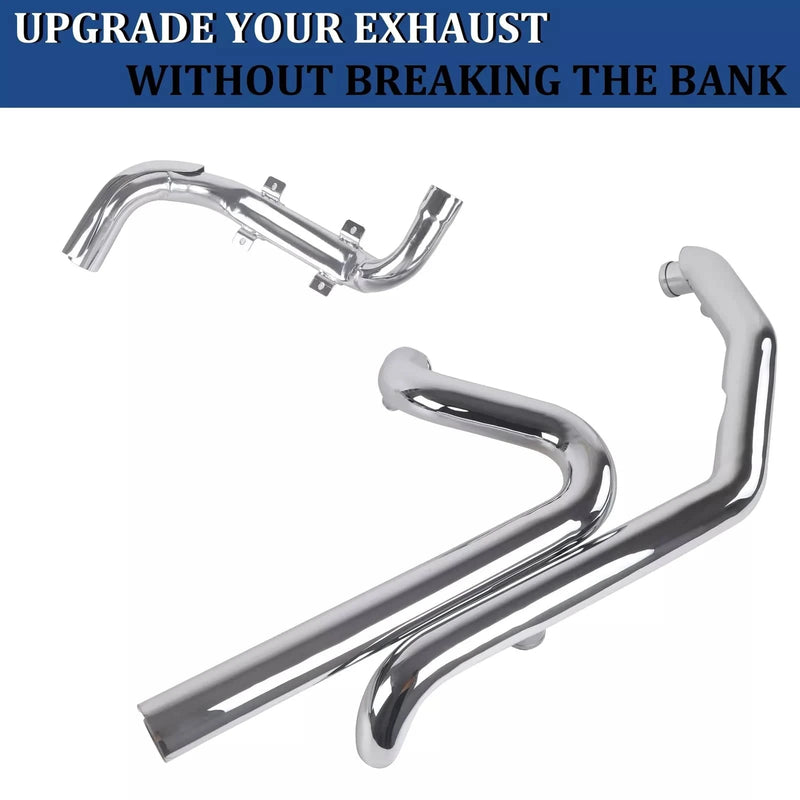 Header Pipes for Harley Touring 1995-2008 Models' Full System Exhaust Upgrading