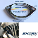 1984-UP 2" LAF Drag Pipes Wrapped Exhaust For Harley Softail Sportster 883 for Australia