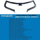 ANIT 1.5'' Tough Engine Guard for Harley Davidson Touring 2009-Up Black