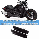 3.5'' Baffled Slash Cut Mufflers for 07-17 Harley Vrod Night Rod Special Exhaust