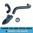 Upgrade Baffles for 2.75'' Sportster Drag Pipes, LAF Exhaust, Responsive & HP