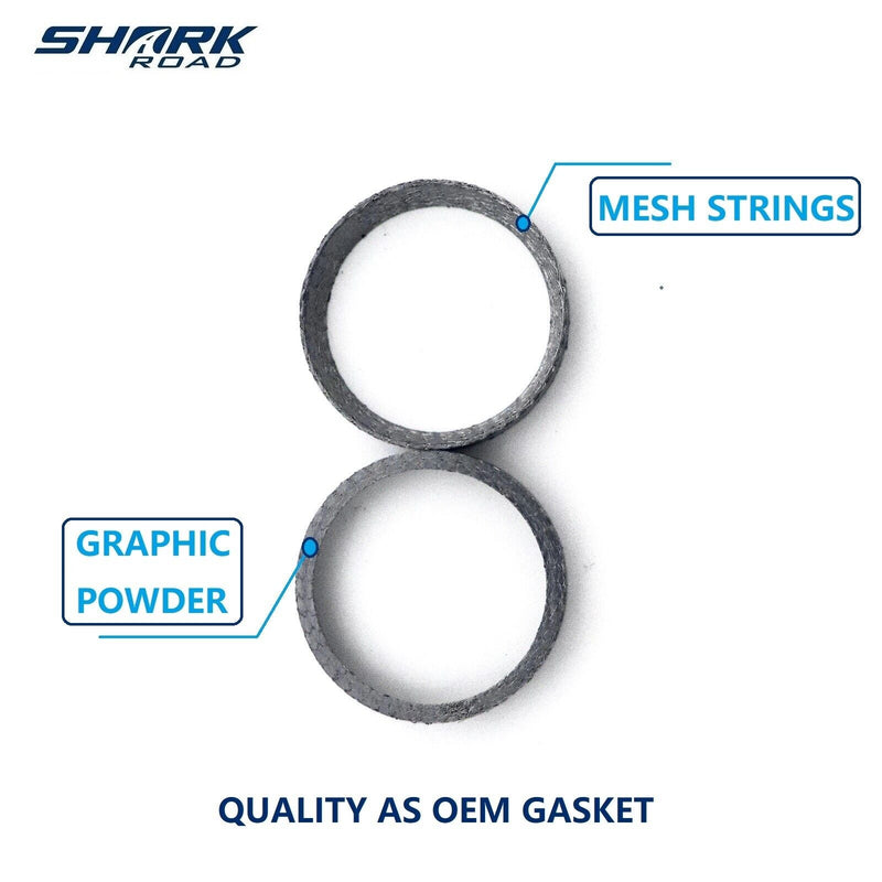 SHARKROAD Exhaust Gasket, Tapered Exhaust Gasket For Harley, 1984-2022 Touring