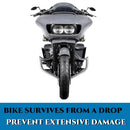 1.5-INCH Solid Crash Bars for Harley Davidson 1995-up Touring Crash Bar Update