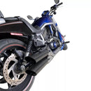 3.5'' Baffled Slash Cut Mufflers for 07-17 Harley Vrod Night Rod Special Exhaust