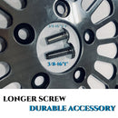 Durable Chrome Rear Rotor TORX Bolts for Harley Brake Rotors OEM