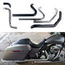 SHARKROAD Headers of True Dual Exhaust for Harley 2009-2016 Touring Black Style