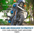 1.5''Tough Engine Guard for Harley Davidson Touring 2009-up Partial Model Chrome