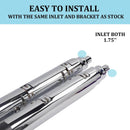 Roaring-Tone Muscle-Look 4.5" Mufflers for 2014-2025 Bagger Indian Exhaust