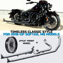 18*3.5'' Rear Wheel Fat Spokes for 08-up Softail/Dyna/Sportster With ABS Wheel