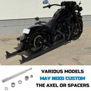 18*3.5'' Rear Wheel Fat Spokes for 08-up Softail/Dyna/Sportster With ABS Wheel