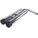 Sharkroad Exhaust Slip On Muffler For Kawasaki Vulcan Voyager 1700 Touring Models