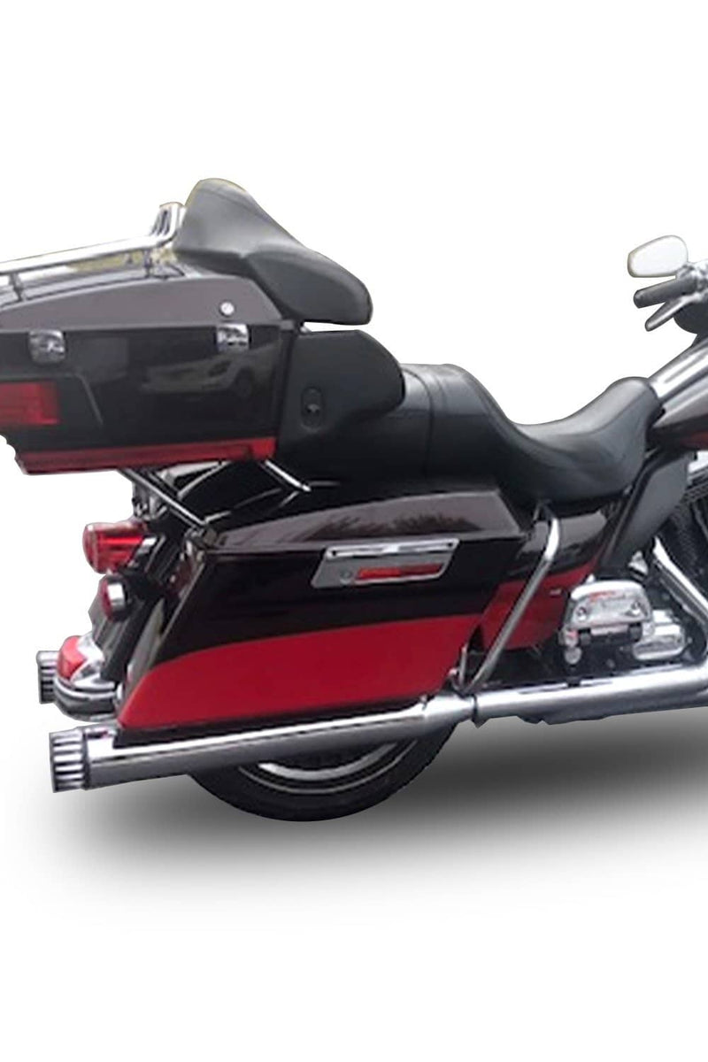 Sharkroad Harley Touring 1995-2016 4.0” Chrome Slip On Mufflers