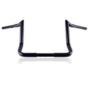 1-1/4" Chrome 10" Bagger Handlebars For Harley Touring and Bagger 1996-UP