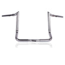 1-1/4" Chrome 10" Bagger Handlebars For Harley Touring and Bagger 1996-UP