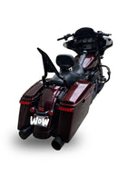 Sharkroad Harley Touring 2017-UP 4.0” Black Slip On Muffler