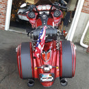 Exhaust for Kawasaki Vulcan Tourers, Slip-On Pipes for Kawasaki Vulcan Vaquero 1700 and Kawasaki Vulcan Voyager 1700 Touring Models - SHARKROAD