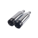 Sharkroad 4.0" Slip-on Chrome Exhaust for Indian Scout 2015-2025 – Deep V-Twin Sound