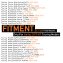 Upgrade your Harley's sound and style with Sharkroad's 33~42" Chrome Fishtail Slip-On Muffler for 2017-2024 Touring Models!