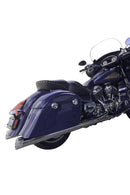 Sharkroad 4“ Slip On Mufflers Exhaust for Indian 2014-2025 Chieftain Pursuit