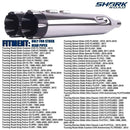 Sharkroad 4.5” Chrome Slip On Mufflers Exhaust for Harley Touring 1995-2016 Pro-Baffle