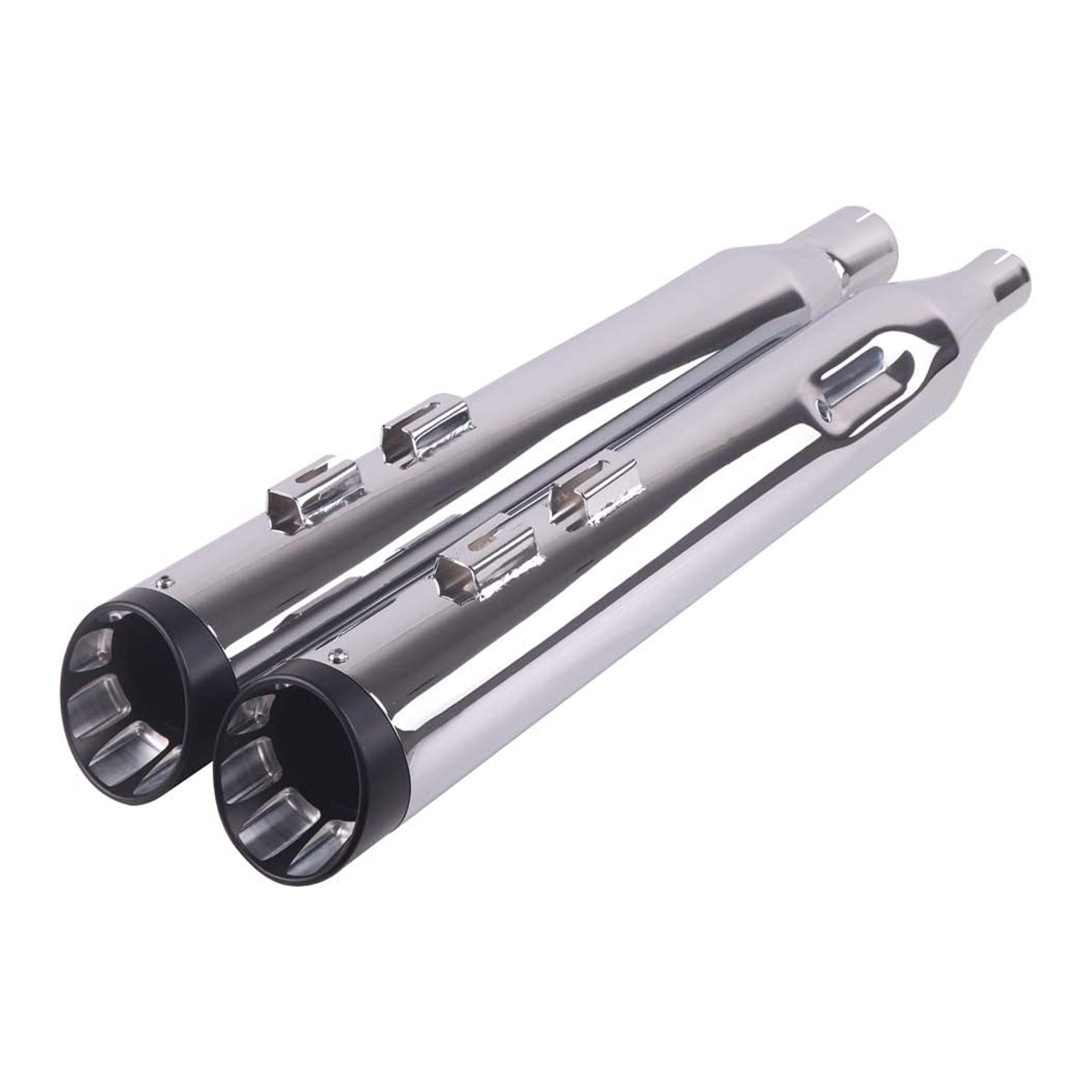 thumbnail image 2 of SHARKROAD Slip-On Exhaust Mufflers For Harley Touring 2017-Up – Street Glide – Matte Black 2 of 3