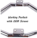 FAT 1.5 INCH Engine Guards,  Meat-hook Killing Looks Crash Bars, Gloss Chrome Highway Bars For 2004-2021 Harley Sportster