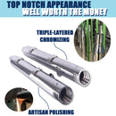 Sharkroad 4“ Slip On Mufflers Exhaust for Indian 2014-2025 Chieftain Pursuit