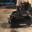 Upgrade your Harley's sound and style with Sharkroad's 33~42" Chrome Fishtail Slip-On Muffler for 2017-2024 Touring Models!