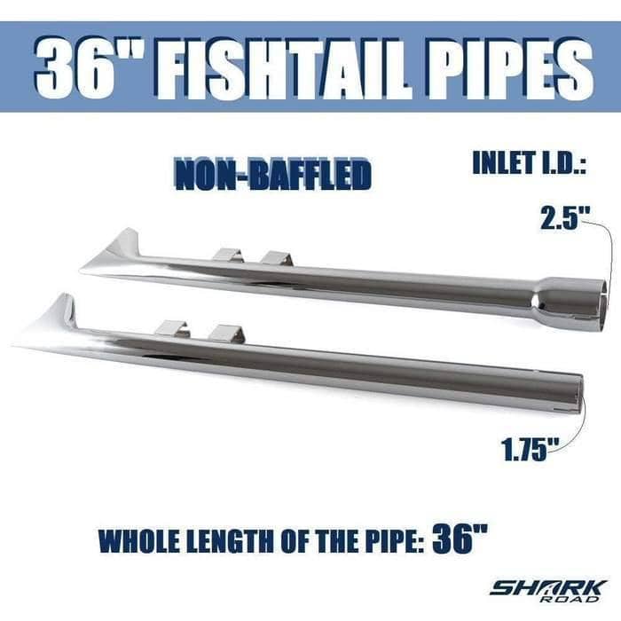 Upgrade your Harley's sound and style with Sharkroad's 33~42