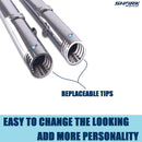 Sharkroad 4“ Slip On Mufflers Exhaust for Indian 2014-2025 Chieftain Pursuit