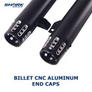 Sharkroad Black 3'' Slip-on Exhaust for 2015-2024 Indian Scout, Scout Bobber, Scout Sixty