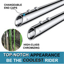 4.4 Inch Pipes Exhaust-for-Yamaha Royal Star Venture and Royal Star Tour Deluxe Models, Shiny Slip On Mufflers for Royal Star Models