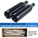 4.0" Slip-On Exhaust Muffler for Indian Scout (2015-2025) – Deep V-Twin Sound | Matte Black | Easy Bolt-On Installation