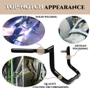 1-1/4" Chrome 10" Bagger Handlebars For Harley Touring and Bagger 1996-UP